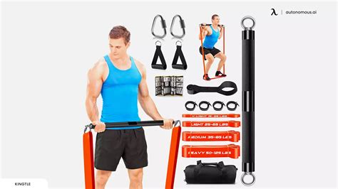 Best Resistance Exercise Bands With Bar For Home Workouts