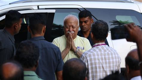 Kozhikode Welcomes RSS Sarsanghchalak Dr Mohan Bhagwat