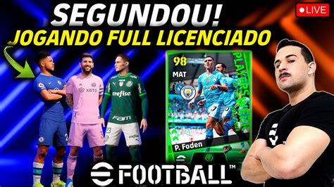 Segundou Jogando Efootball Mobile Full Licenciado Youtube