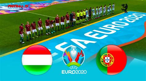 Pes 2021 Hungary Vs Portugal Uefa Euro 2020 Youtube