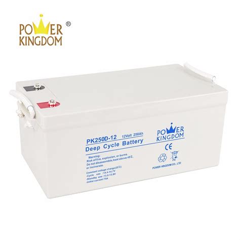 High Performance Sealed Lead Acid Storage Agm Deep Cycle Battery 12v 250ah For Solar And Upsagm