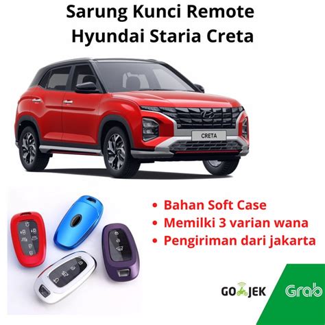 Jual Sarung Kunci Remote Hyundai Staria Stargazer Palisade Creta Santa