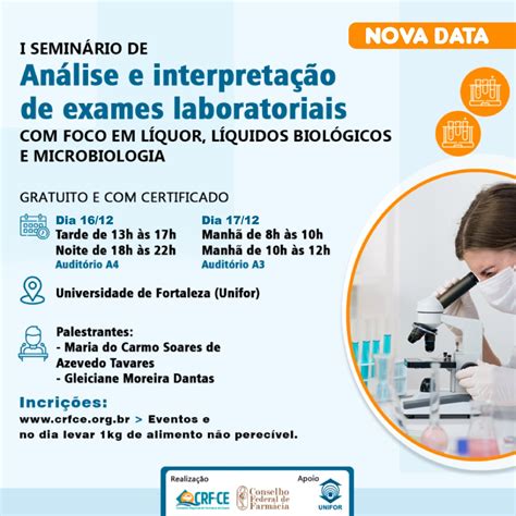 I Seminário De Análise E Interpretação De Exames Laboratoriais Com Foco