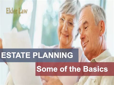 Ppt Estate Planning Some Of The Basics Powerpoint Presentation Free Download Id10631170