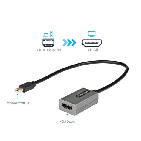 Startech Adaptateur Video Mini Displayport Vers Hdmi Displayport