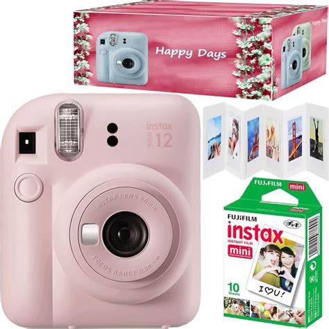 Fujifilm Instax Mini 12 Ensemble appareil photo instantané couleur