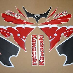 ZXR 750 Ninja 1994 Stickers Decals Kit Set Adhesives Autocollants