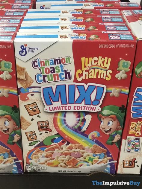 Spotted Limited Edition Cinnamon Toast Crunch And Lucky Charms Mix Cereal The Impulsive Buy