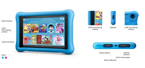 All-New Fire HD 8 Kids Edition Tablet, 8″ HD Display, 32 GB, Kid-Proof Case - Good e-Reader