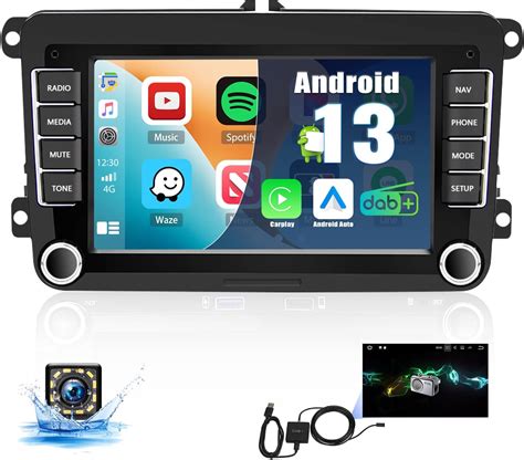 Awesafe Autoradio Android Pour Golf Vw Passat Polo Seat Skoda