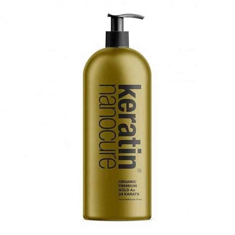 Keratin Nanocure Organic 24ct Gold 1000ml Bm Professional