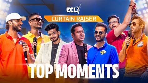 Top Moments ECL Curtain Raiser Top Creators Of India At One Place