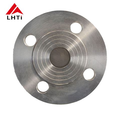 Rf Sleeve Welding Machining Titanium Flange Polished Surface