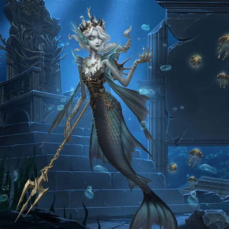 Concept Art Of The S Tier Naiad Skin She Is Beautiful Identity V Official Amino