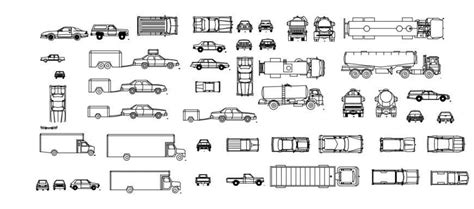 2d Vehicle Cad Blocks Cadbull