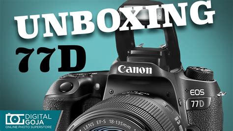 Canon Eos 77d With 18 135mm Usm Lens Unboxing And Overview Youtube