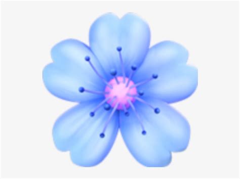 Blue Flower Emoji Copy And Paste Home Alqu