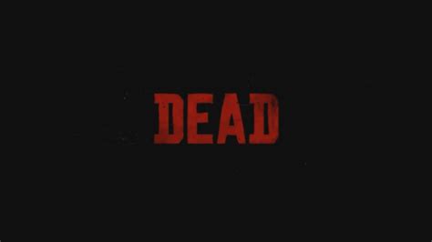 Red Dead Redemption 2 Death Screen Footage Youtube