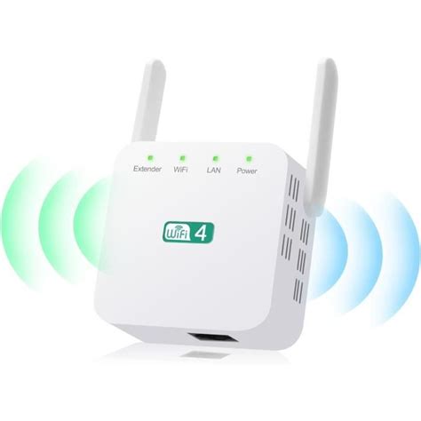 300Mbps Répéteur Wifi Puissant Amplificateur Wifi 2 4Ghz Wifi Extender