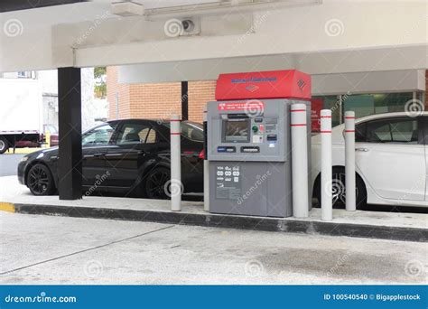 Drive Up Atm Editorial Image Image Of Jersey Machine