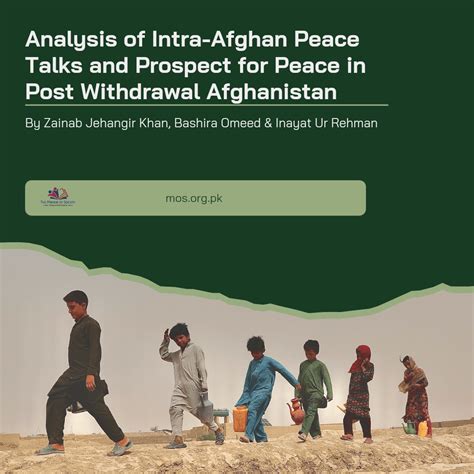 Analysis Of Intra Afghan Peace Talks And Prospect For Peace In Post