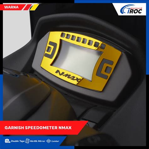 Jual GARNISH SPEDOMETER NMAX 2022 2023 BAHAN AKRILIK BUKAN STIKER