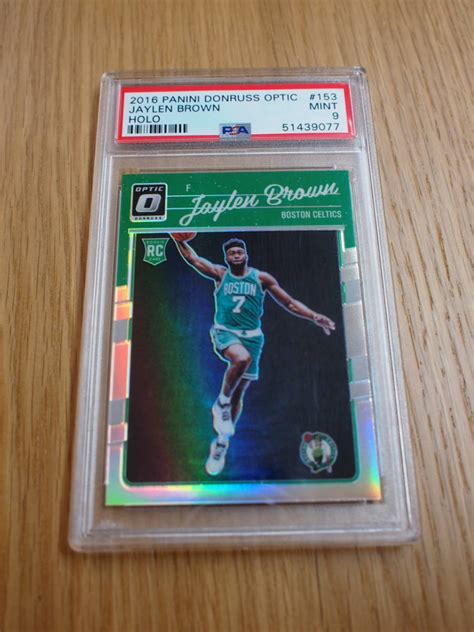 Panini Donruss Optic Jaylen Brown Holo Prizm