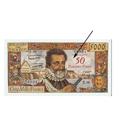 Nf Sur Francs Henri Iv Surcharge Qualit Courante