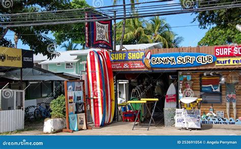 Surf Shop In Tamarindo Editorial Stock Image Image Of Guanacaste 253691054