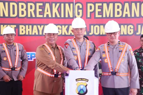 Ground Breaking Pembangunan Rumah Sakit Rs Bhayangkara Jombang