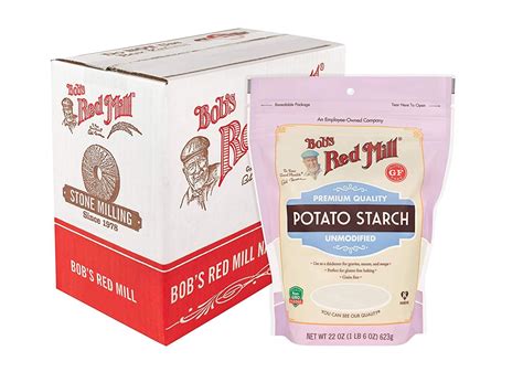 Bob S Red Mill Potato Starch 22oz Resealable Package For Cooking And Baking