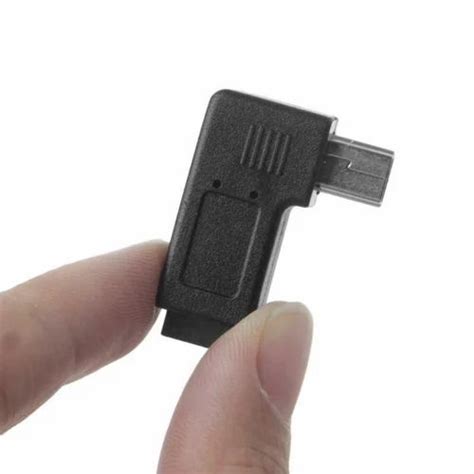 Usb 20 Micro 5pin Female To Mini 5pin Male 90° Angle Left Right