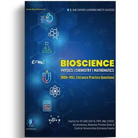 IIT JAM Biotechnology Bioscience Practice Book For Physics Chemistry