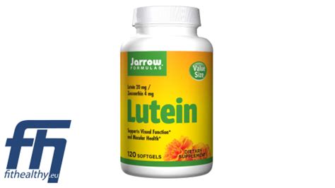 Jarrow Formulas Lutein 20 Mg 120 Softgels Sport Supplements