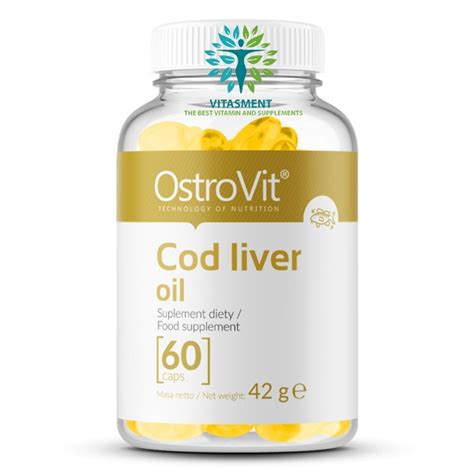 Jual OstroVit Cod Liver Oil 60 Kapsul Minyak Hati Ikan Vitamin Obat