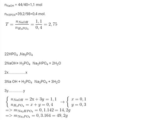 Bài Tập Phản ứng Naoh Với H3po4 Công Ty Hóa Chất Hanimex
