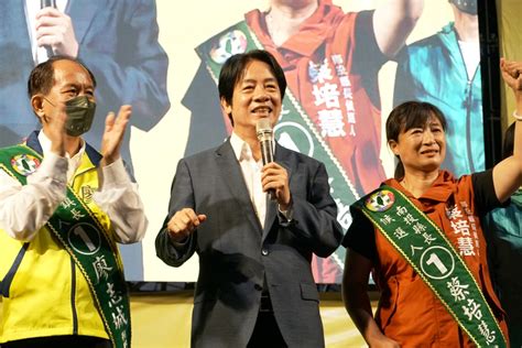 南投縣長候選人蔡培慧與埔里鎮長候選人廖志城的埔里聯合競選總部成立 賴清德副總統站台