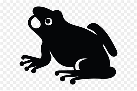 Toad Jumping Silhouette