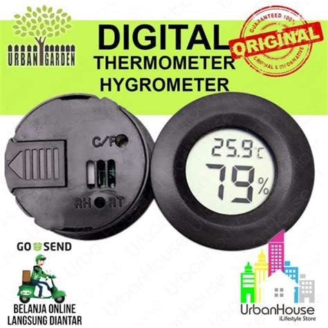 Jual Digital Thermometer Hygrometer Ukur Suhu Dan Kelembaban Temp