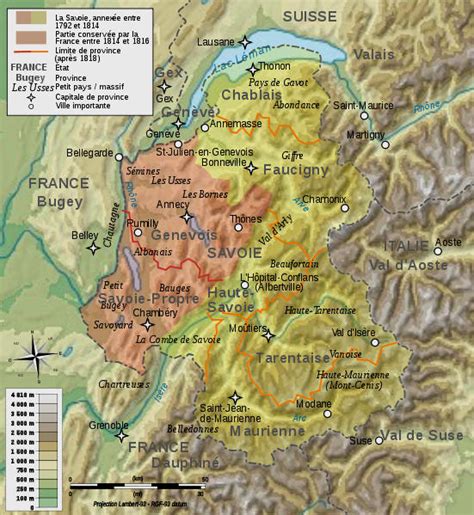 Alta Savoia Cartina Idee Cartina Geografica Mondo