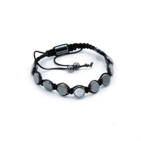 Bracelet Shamballa H Matite Magn Tique Plats Ronds Awgifts France