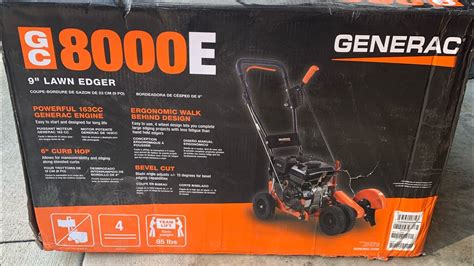 Generac E Edger Review Youtube