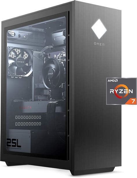 Buy OMEN 25L Gaming Desktop PC AMD Radeon RX 5700 AMD Ryzen 7 3700X