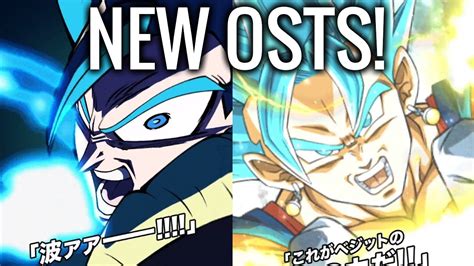 Lr Vegito Blue And Lr Gogeta Blue New Osts And Eza Dbz Dokkan Battle Youtube