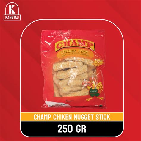 Jual Champ Chicken Nugget Stick Gr Shopee Indonesia