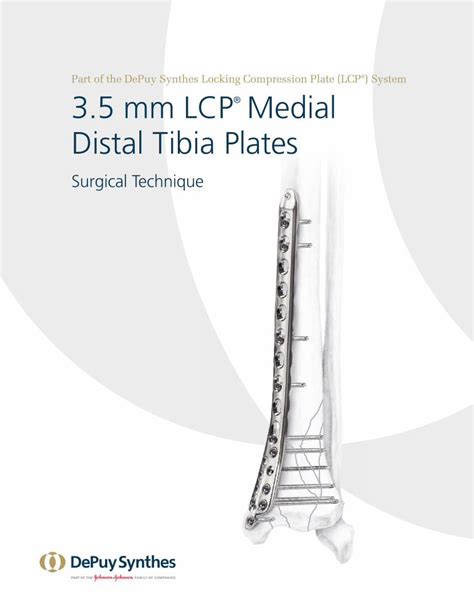 Pdf Part Of The Depuy Synthes Locking Compression Synthesvollnwd