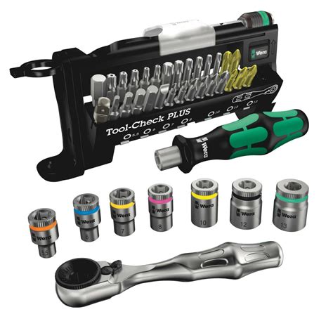 Wera 39 Piece Tool Check Plus Socket And Screwdriver Bit Set