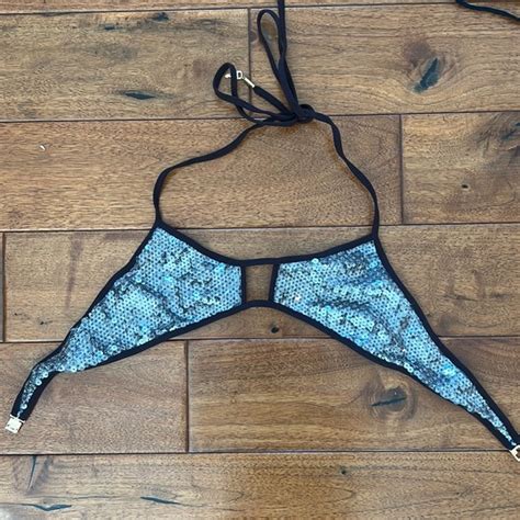 Louis Vuitton Swim Louis Vuitton Sequin Bikini Top Poshmark