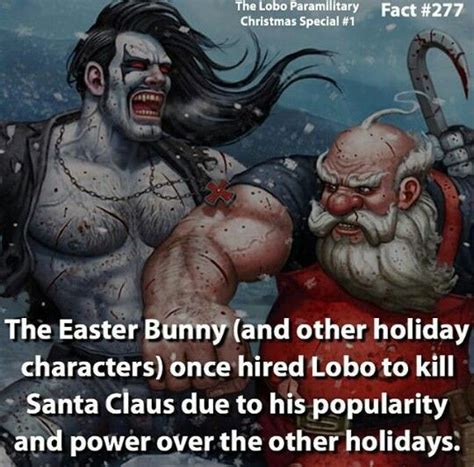 Santa Claus Fact Marvel Lobo Dc Comics Facts Superhero