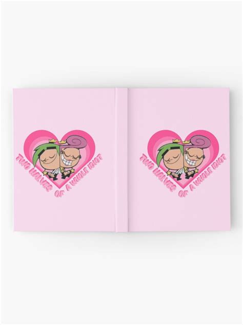 "Two Halves of a Whole Idiot (Cosmo and Wanda, Fairly Odd Parents)" Hardcover Journal by ...